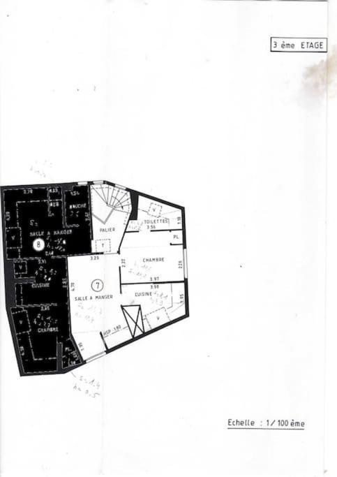 F2 35-44M2 9 Mins Voiture Chateau 4Pers 1Ch+Sejour Le Chesnay  Esterno foto